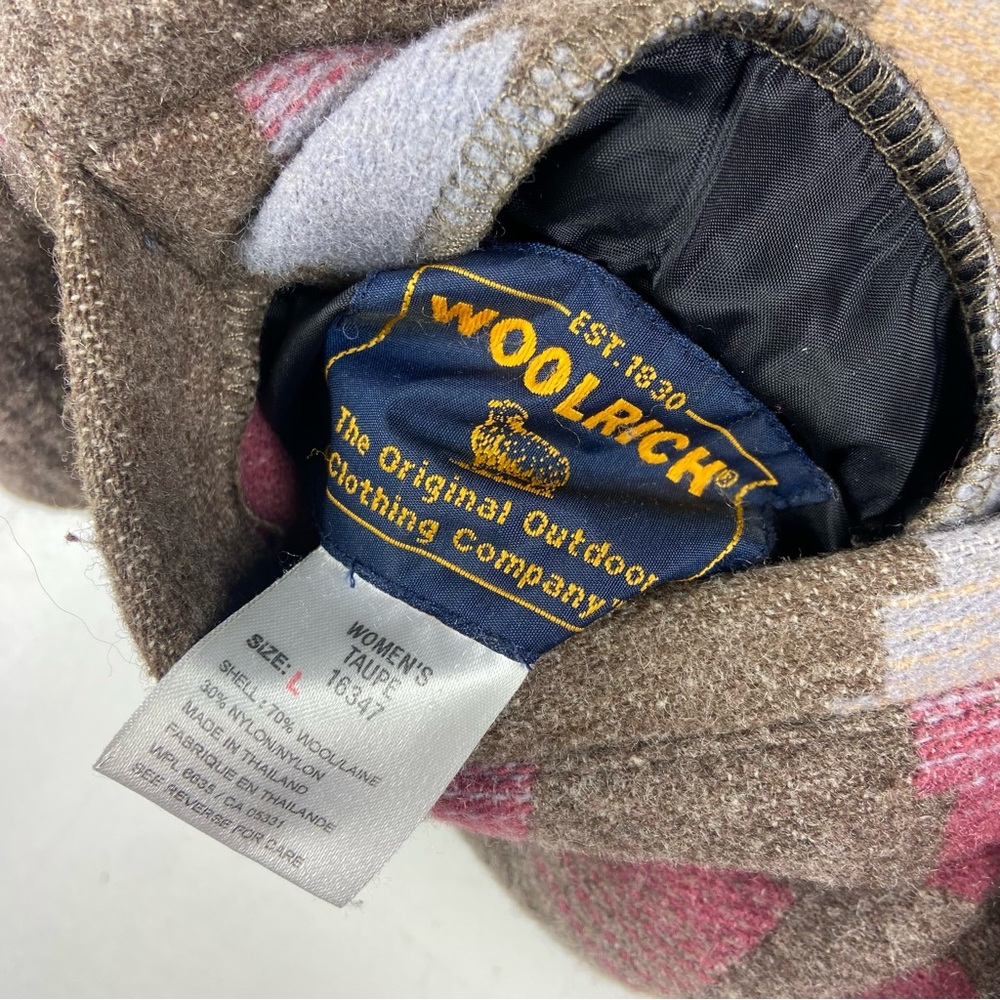 Woolrich Brown Patterned Jacket - image 8